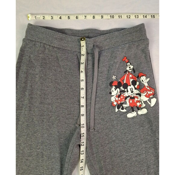 Disney Mickey and Friends Jogger Sweatpants Women’s Small Gray - Picture 4 of 8